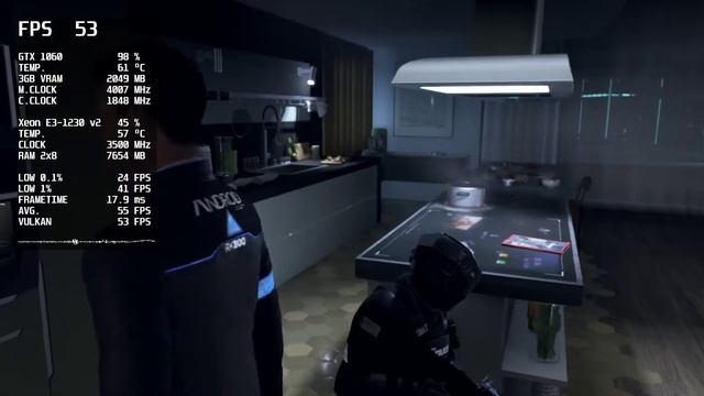 Detroit: Become Human - 1080p - Xeon E3-1230 v2 - GTX 1060 - 16GB RAM смотреть онлайн