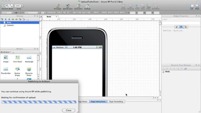 Share Prototypes with AxShare - Axure 6.5 смотреть онлайн