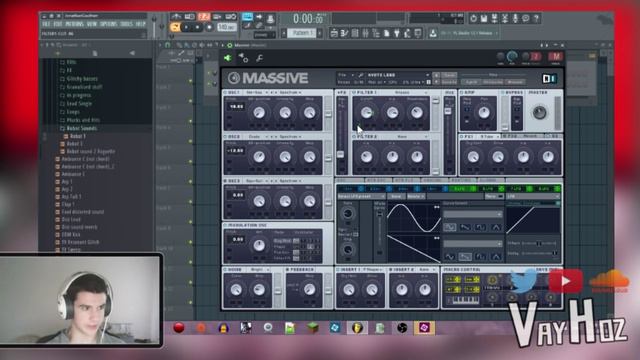 SD Tutorial 1: Skrillex Kyoto Lead Sound In Massive | FL Studio 12