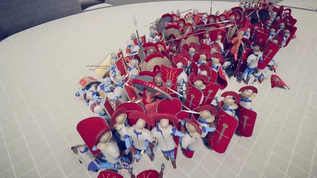 SPARTANS Vs ROMANS - TABS - Totally Accurate Battle Simulator смотреть онлайн