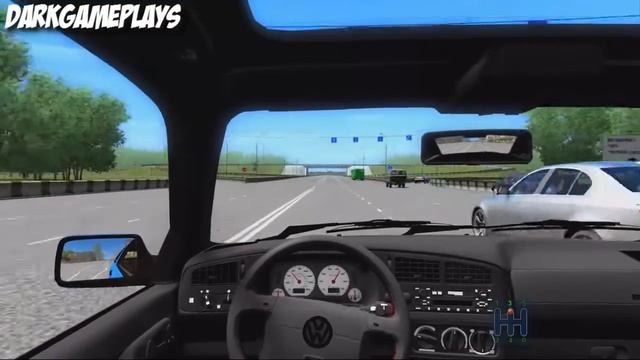 City Car Driving 1.3.3 - Volkswagen Golf GTI VR6 174 HP - Logitech G27. смотреть онлайн