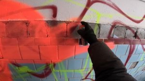 Graffiti review with Wekman Flame Blue Neon test