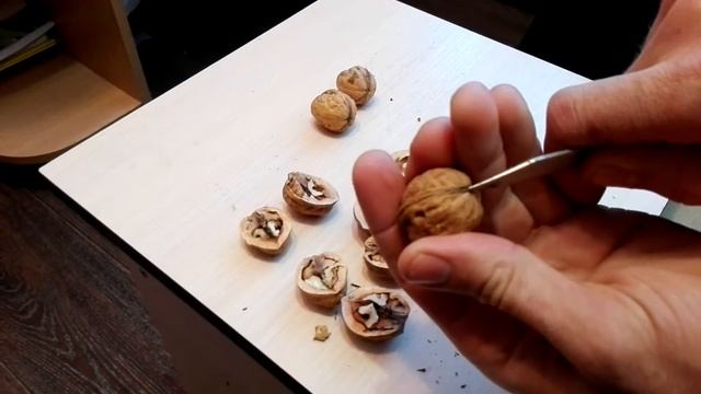 Как расколоть грецкий орех смотреть онлайн