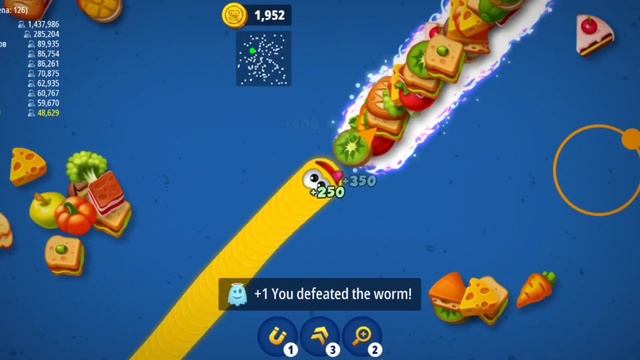 Worms,zone,io hungry snake ( score ?83,635, )Best gameplay video #111 смотреть онлайн