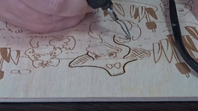 Пирография Выжигание для начинающих смотреть онлайн