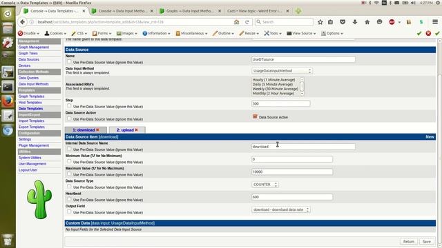 cacti - generate graphs using bash scripts смотреть онлайн