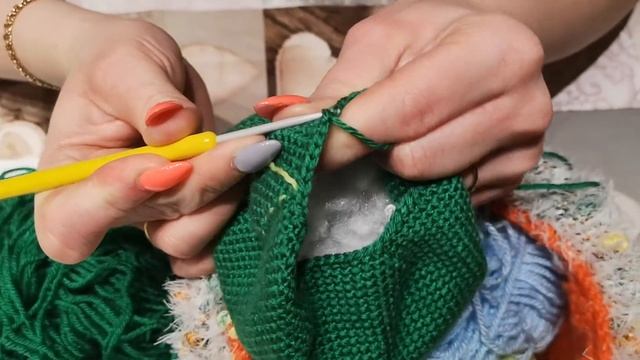 Как сделать убавки крючком? смотреть онлайн
