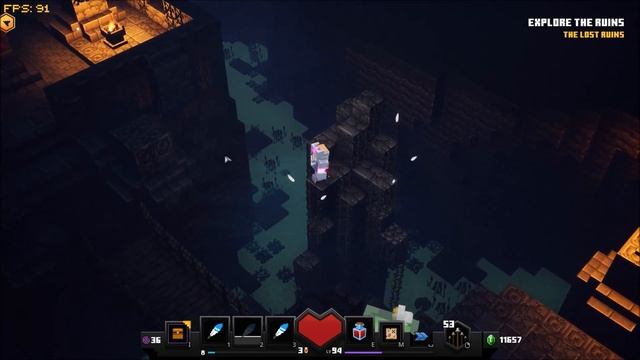 Minecraft Dungeons - Soggy Cave Waves Skip смотреть онлайн