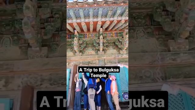 A Trip To Bulguksa Temple In Gyeongju, South Korea #shorts #불국사 #경주