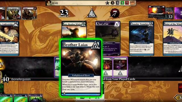 Ascension Deck Building Game Gift of the Elements Replay 1 (01/16/2022) смотреть онлайн