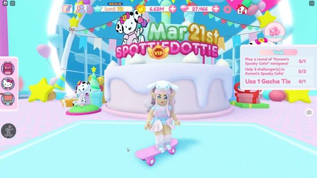 RELEASE DATE FOR CINNAMOROLL UGC UPDATE?! ROBLOX Sanrio Hello Kitty Cafe News смотреть онлайн