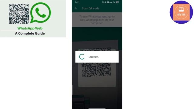 whatsapp scan kaise karen || whatsapp web scan kare || whatsapp web for android // by nEw tEch смотреть онлайн
