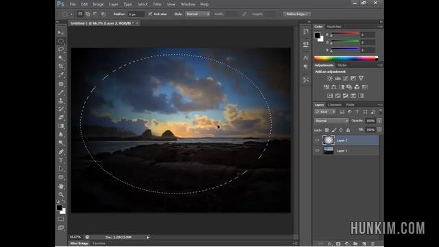 Photoshop CS6 Tutorial - Soft Black Gradient Borders (Instagram Like Effect) смотреть онлайн