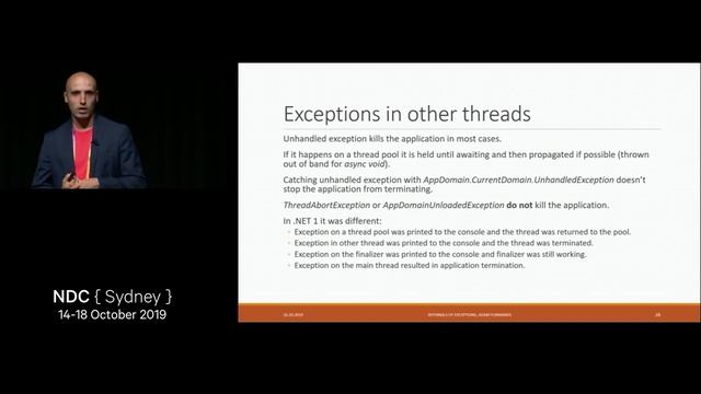 Internals of Exceptions - Adam Furmanek смотреть онлайн