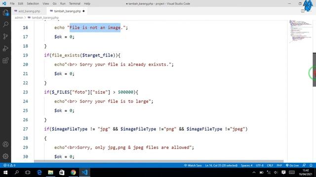 PHP Part 16 - Upload Image смотреть онлайн