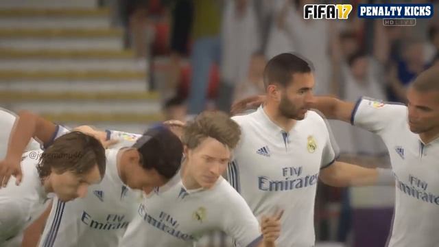 FIFA 17 vs PES 17 - PENALTY KICKS (UEFA Champions League FINAL) смотреть онлайн