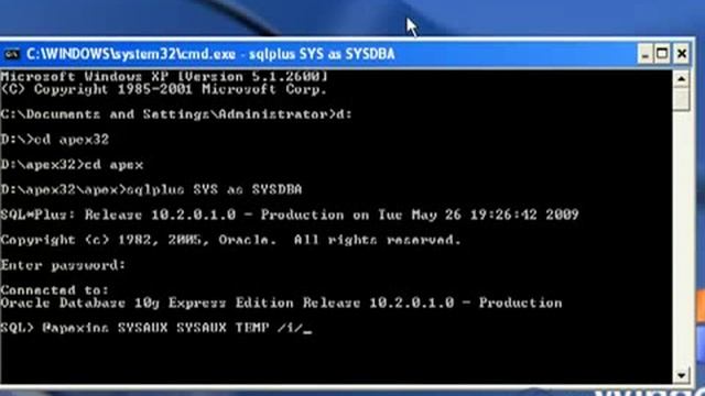 Oracle-APEX-3-2-Install-on-Windows-XP-with-Oracle-XE.flv смотреть онлайн