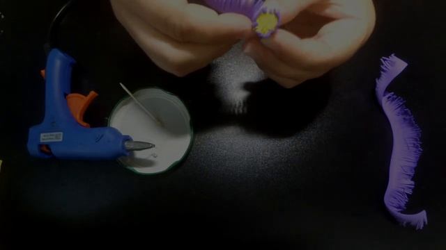 DIY астра из фоамирана мастер класс, Astra from phoma Master Class смотреть онлайн