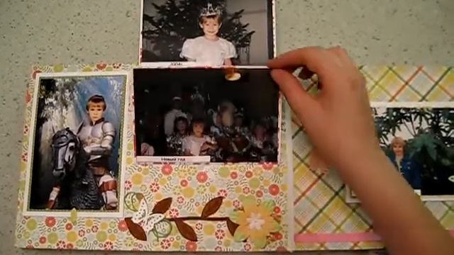 Скрапбукинг, альбом для девочки.