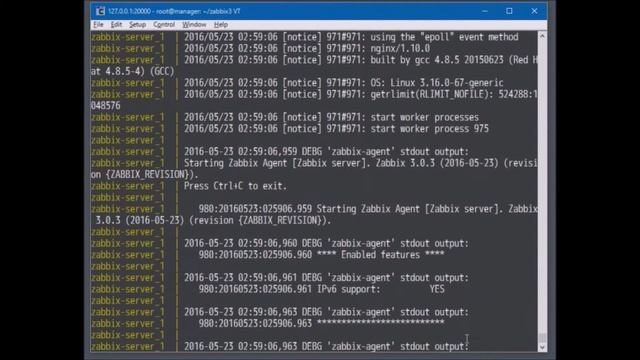 docker compose and zabbix 3 demo смотреть онлайн