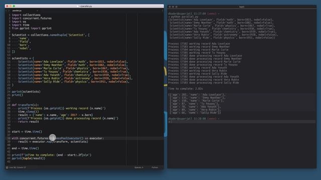 Functional Programming in Python: Parallel Processing with "concurrent.futures" смотреть онлайн