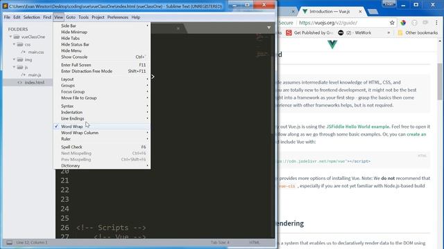 Getting Started with VueJS смотреть онлайн