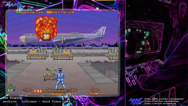 [MAME] Hard Times (c)1994 Playmark (with PIC16c57 sound MCU decapped and support added) смотреть онлайн