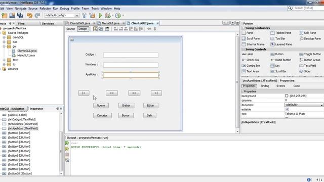 MySQL con NetBeans (10/14) смотреть онлайн