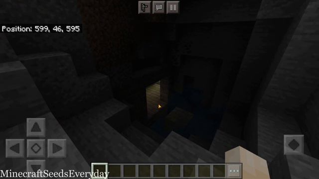 Minecraft Bedrock 1.16.1 Seed: Easy exposed stronghold under village 500 blocks from spawn смотреть онлайн
