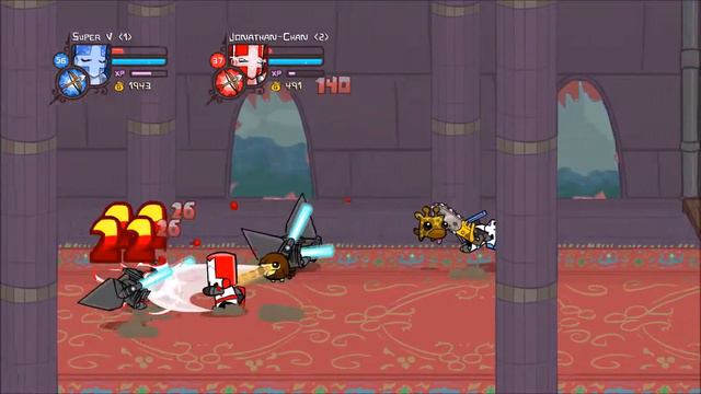 SOMEONE IS MAD | castle Crashers insane mode part 5 смотреть онлайн