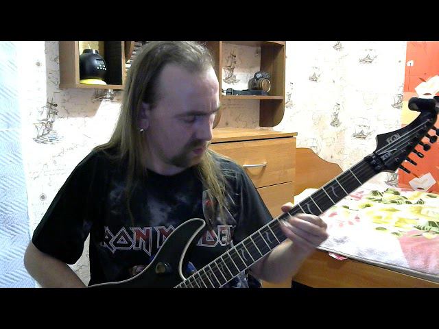 Minor Blues improvisation guitar solo in Bm смотреть онлайн