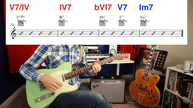🔴 Work Song: jazz minor blues chords lesson смотреть онлайн