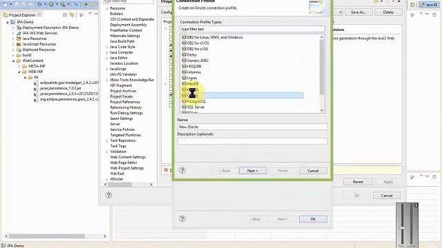 How to create a JPA enabled Java SE or Dynamic Web project смотреть онлайн