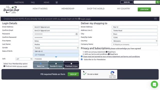 How to open an account with MyUniversalShop смотреть онлайн