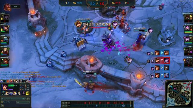 League of Legends miss fortune quadra kill and triple kill смотреть онлайн
