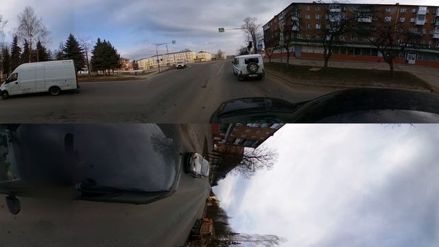 Карантин, день 10. Ржев, 08.04.20 г. Видео с обзором 360 градусов. (Rzhev, quarantine) смотреть онлайн