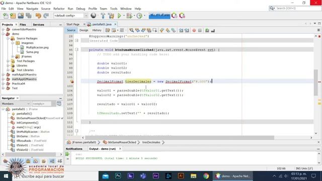 CBTis 213 ? DecimalFormat con Netbeans 12.0 y AdoptJDK 11 смотреть онлайн
