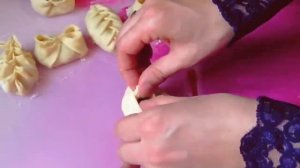 10 способов как красиво лепить манты?Сочный манты ? за несколько минут как бистро лепить манты ?
