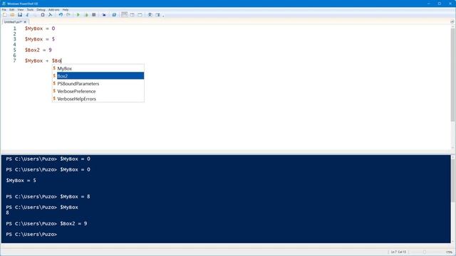 PowerShell - Variables смотреть онлайн