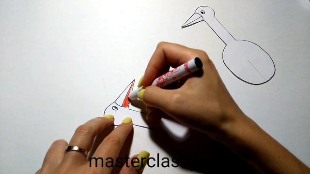 KID'S paper CRAFT tutorial. Объемные поделки с детьми. «Аисты в гнезде»: видео урок смотреть онлайн