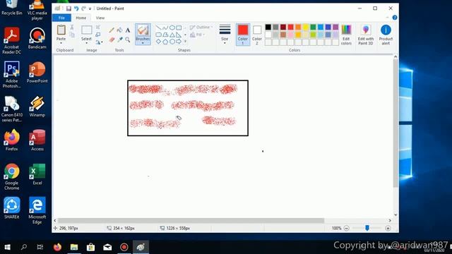 Cara menghapus gambar pada Aplikasi Paint смотреть онлайн