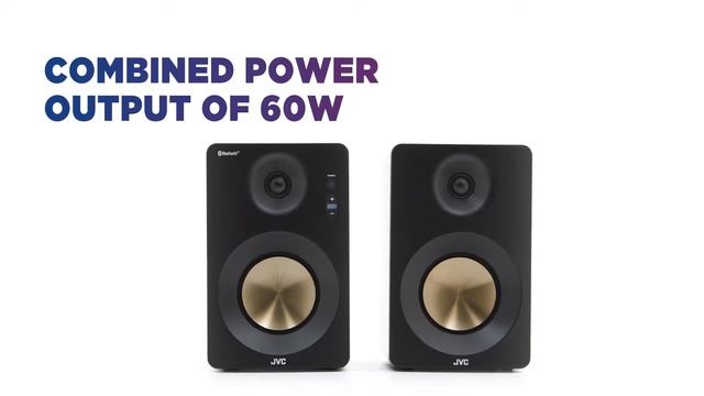 JVC XS-D629BM 2.0 Bluetooth Bookshelf Speakers - Walnut | Product Overview | Currys PC World смотреть онлайн
