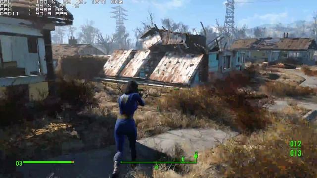 I7 7700k 4.5 GHZ | GTX 1050TI 4gb | FALLOUT 4 TEST | FULLHD ULTRA