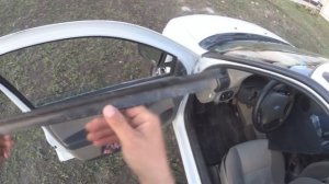 Как легко снять уплотнители стекла (Бархотки) на Калине не ломая и не разбирая!