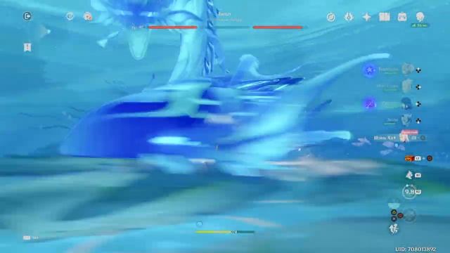 Genshin Impact_Ветер дует - журавли возвращаются. Нефритовый дворец. Бешт