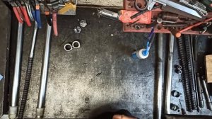 Реставрация ИЖ-49 54 г. 5-я часть. Сборка вилки.