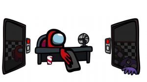 Mini Crewmate Kills Five Nights at Freddy's Characters | Among Us
