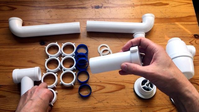 Сборка бутылочного сифона А-4009 для одно/разноуровневой мойки смотреть онлайн