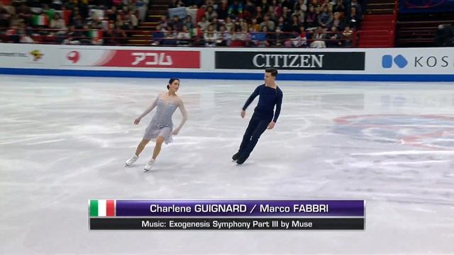 Ice Dance Free Dance - ISU Worlds Figure Skating Championships Milan 2018