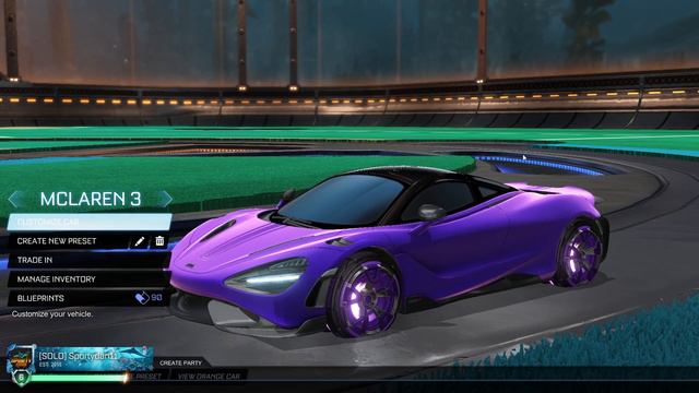 Mclaren 765LT Car Designs- Rocket League смотреть онлайн